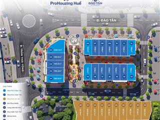 Chính thức nhận booking dự án đào tấn diamond city  tp.huế