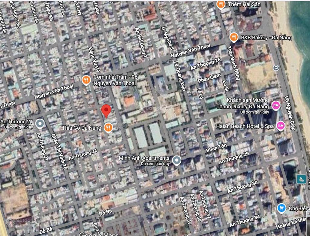 Bán nhà mt phan thúc duyện đối lưng mai thúc lân, ra nguyễn văn thoại chỉ vài bước, cách biển 300m