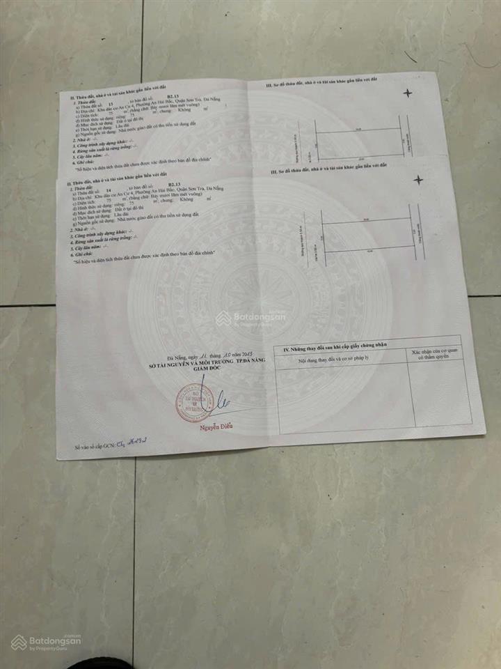 Bán cặp đất đường trần thanh mại, 150m2  ngang 10m. có giấy phép xây cao tầng, ra biển chỉ 300m