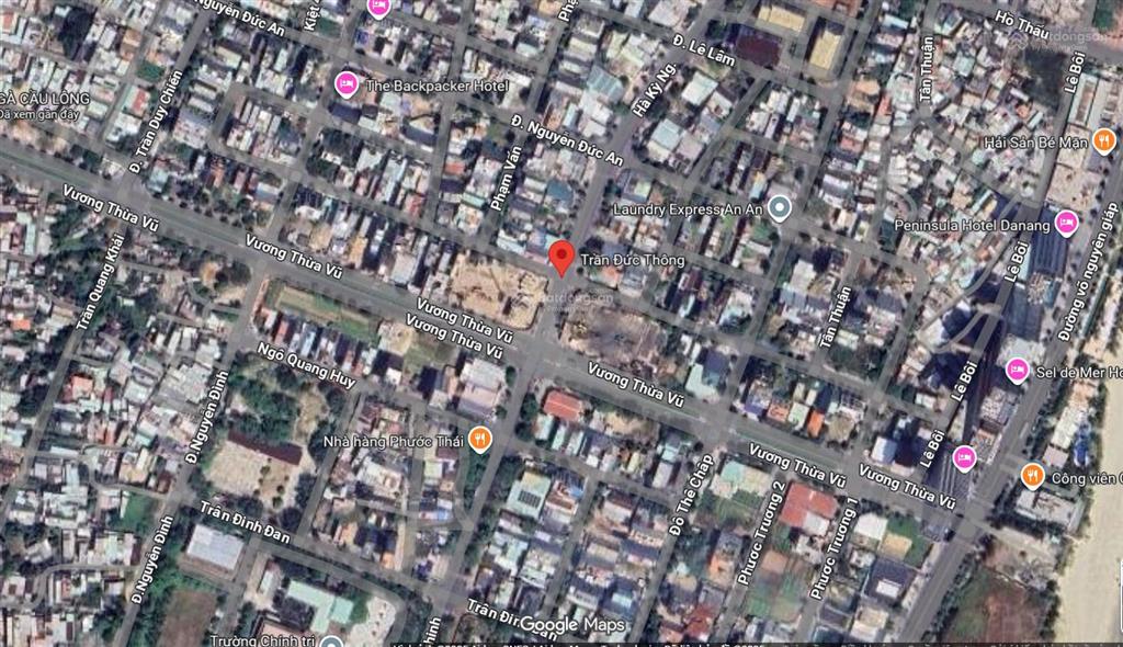 Cặp trần đức thông gần tòa tháp đôi sungroup, vị trí siêu trung tâm biển, ra biển chỉ 200m.