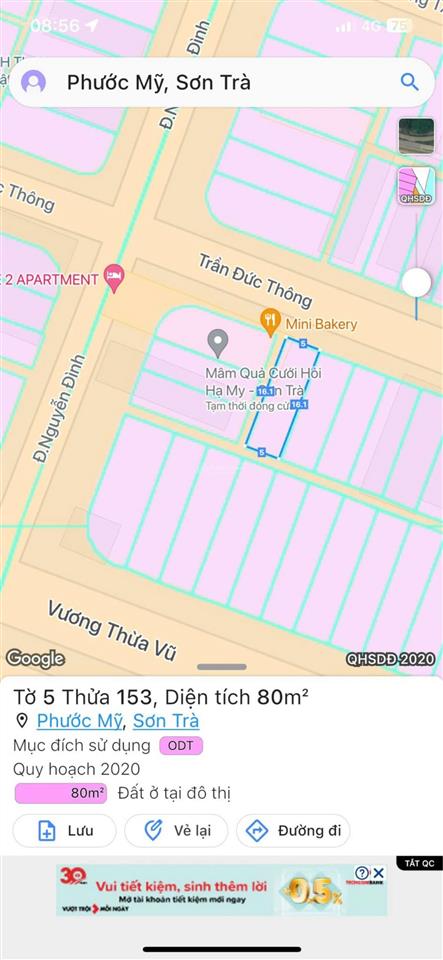 Chủ bán cặp trần đức thông đối lưng vương thừa vũ. 160m2  ngang 10m  cạnh 2 tòa tháp của sungroup