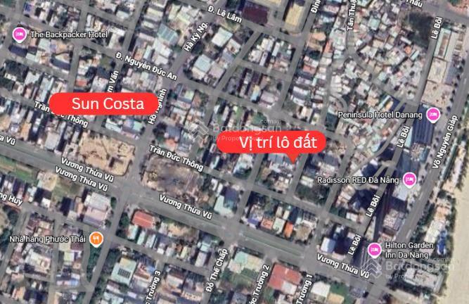 Bán đất mt đường tân thuận, cách biển 100m, thông đinh đạt và vương thừa vũ..