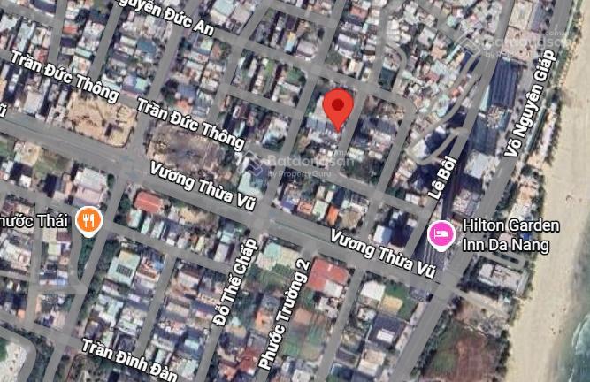 Bán đất mt đường tân thuận, cách biển 100m, thông đinh đạt và vương thừa vũ..