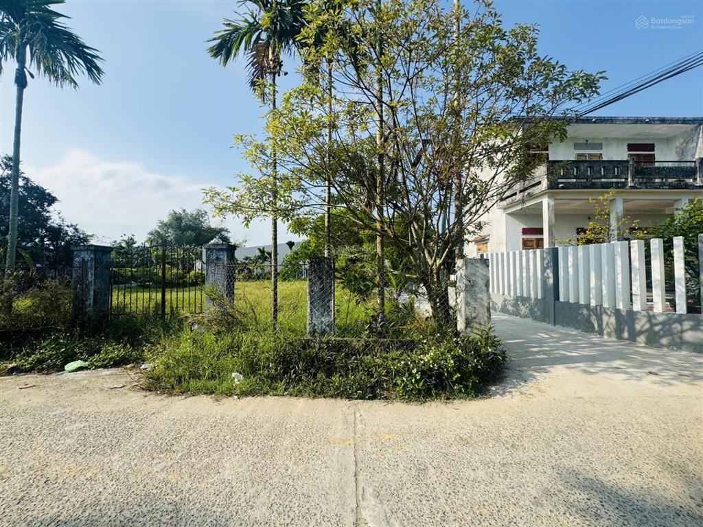 Lô 2 mặt tiền đường 6m quang châu view cánh đồng  phường hoà xuân giá tốt