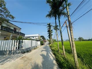 Lô 2 mặt tiền đường 6m quang châu view cánh đồng  phường hoà xuân giá tốt