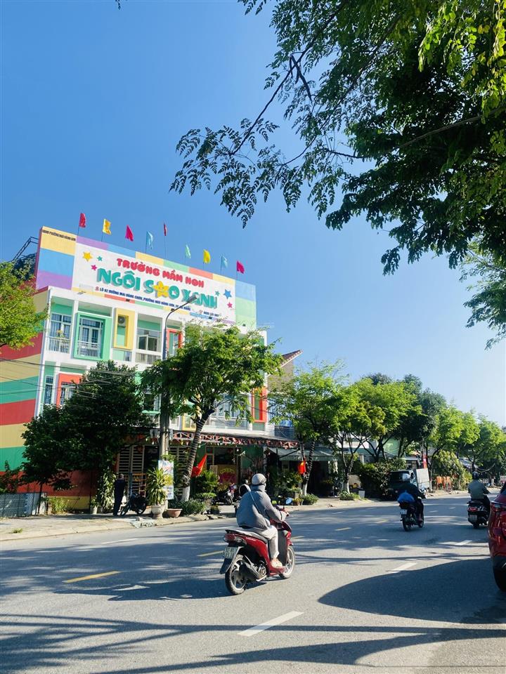 Bán lô mt đường 15m lề 5m mai đăng chơn đối diện mầm non ngôi sao xanh  vị trí kinh doanh sầm uất