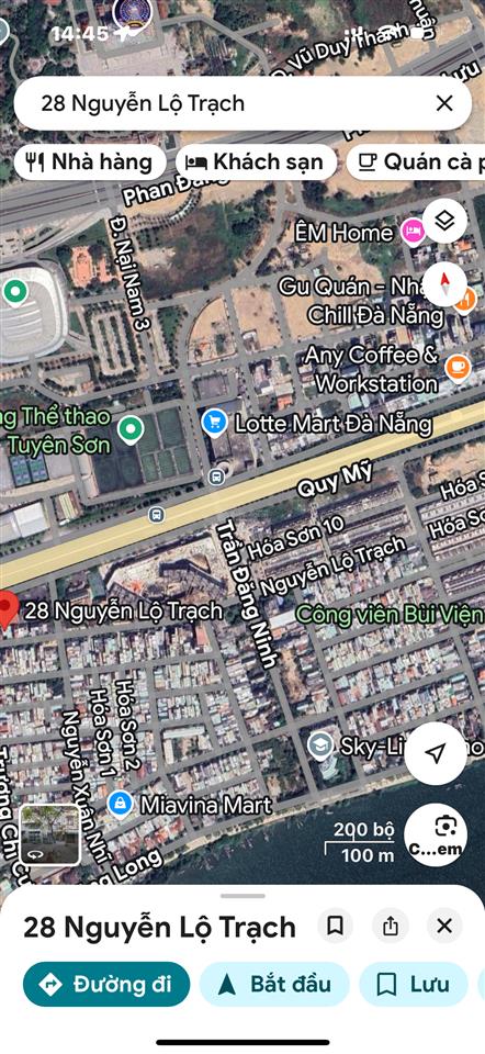 Bán lô đường nguyễn lộ trạch  hoà cường sát thăng long giá tốt