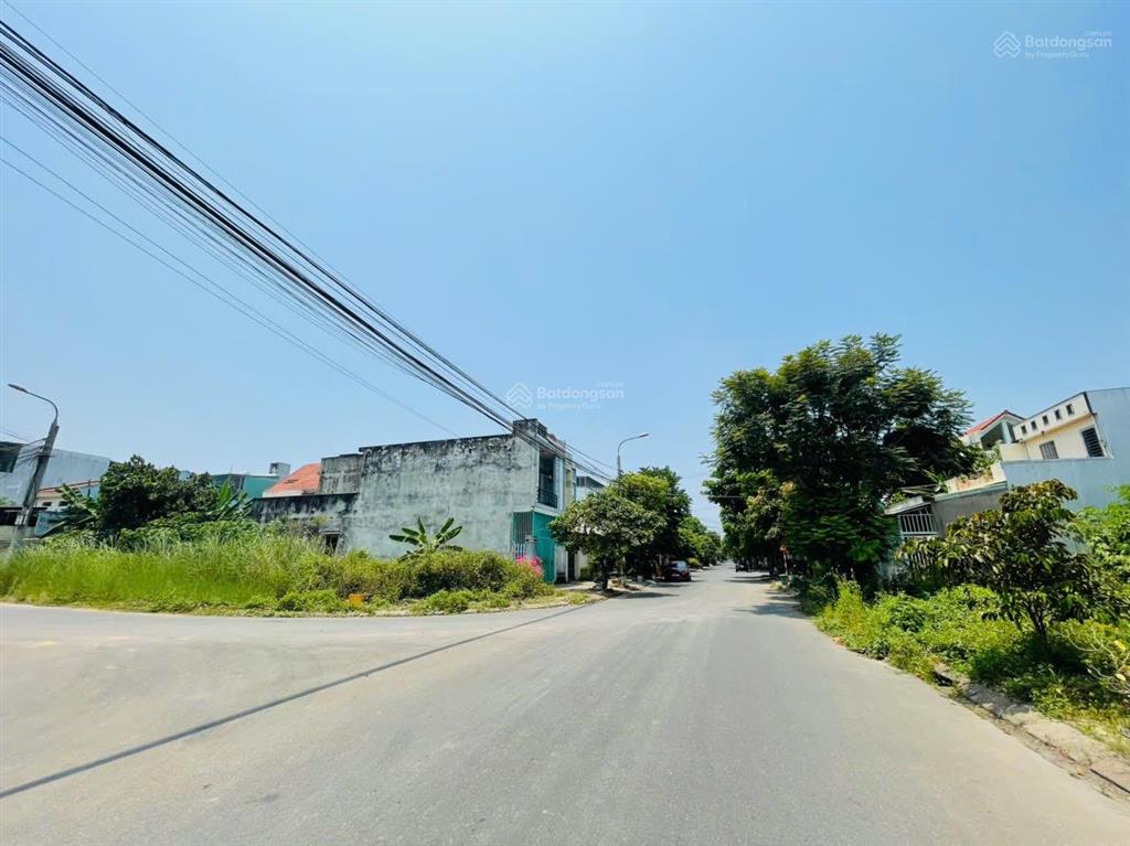 Bán lô góc 2 mặt tiền đường hoàng đình ái  hoàng minh giám góc đường 7.5m nhìn ra tttm aeon mall