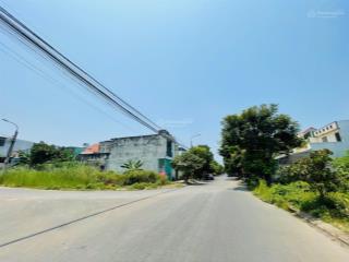 Bán lô góc 2 mặt tiền đường hoàng đình ái  hoàng minh giám góc đường 7.5m nhìn ra tttm aeon mall