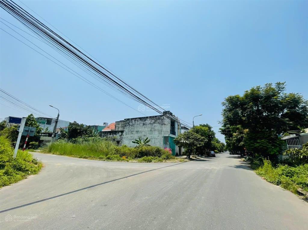 Bán lô góc 2 mặt tiền đường hoàng đình ái  hoàng minh giám góc đường 7.5m nhìn ra tttm aeon mall