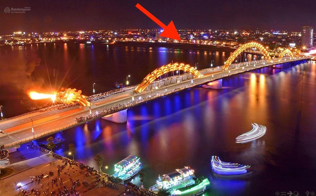Sập hầm! tuyến phố 2/9 huyết mạch của đà nẵng đoạn ngay cầu rồng 128m2 nở hậu giá chưa qua đầu tư