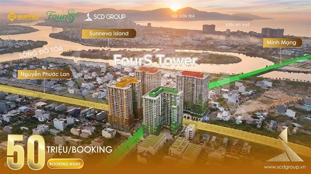 Giá tốt đón sóng  chỉ 1,5 tỷ sở hữu ngay căn hộ fours tower  booking ngay để chọn căn đẹp
