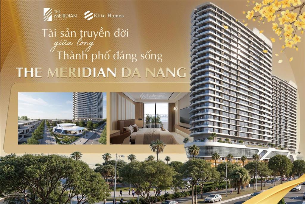 Chính thức nhận booking tòa m2 the meridian đà nẵng, căn hộ mặt sông view pháo hoa sở hữu lâu dài