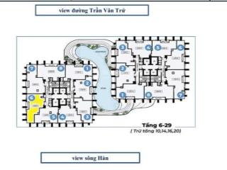 Hot! căn góc 2pn view trực diện sông hàn tại landmark đà nẵng giá chỉ 7,211 tỷ
