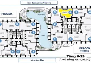 Chỉ 5,5 tỷ sở hữu căn hộ 2pn landmark cạnh cầu rồng đà nẵng giá gốc cđt