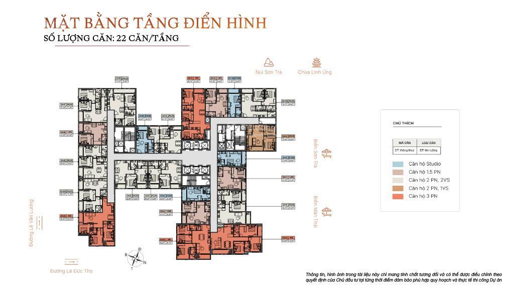 Chỉ từ 1,72 tỷ sở hữu căn hộ cách biển chưa đến 500m sở hữu lâu dài.