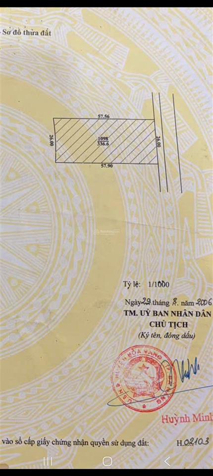 Bán đất tại đường 602, xã hòa liên, huyện hòa vang, đà nẵng giá cực chất 8,5tr/m2, 1500m2