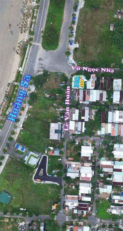 Bán góc hai mặt đường vũ ngọc nhạ và lê văn huân, 300m2, 68 tỷ, sơn trà, đà nẵng