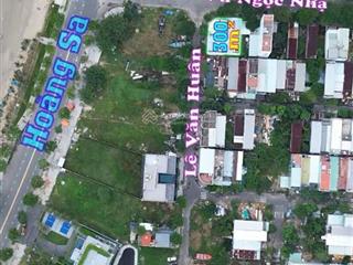 Bán góc hai mặt đường vũ ngọc nhạ và lê văn huân, 300m2, 68 tỷ, sơn trà, đà nẵng