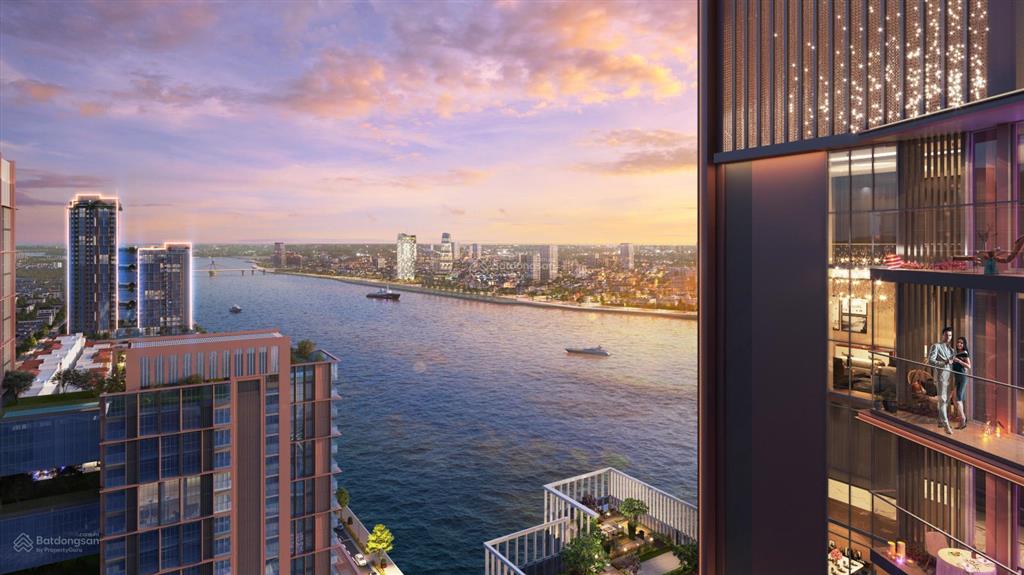 Căn hộ studio dự án the sun symphony mặt sông hàn  tp đà nẵng, dt 34.8m2 giá chỉ 3 tỷ 376