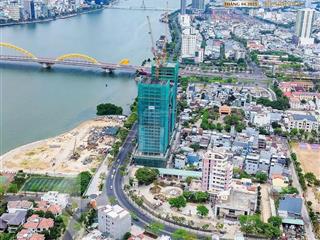 Căn 3pn sun ponte view trực diện sông hàn, view cầu rồng, bắn pháo hoa quốc tế  dt 91.1 m2