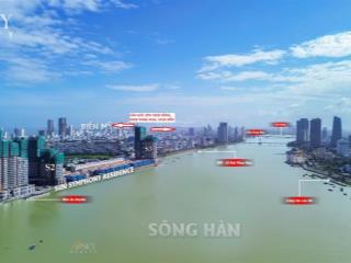 Căn góc 3pn, dt 96.8m2 tầng 24 siêu đẹp hướng đông nam đón nắng sớm  symphony residence sông hàn