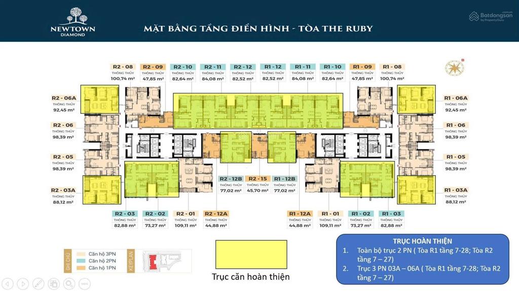 Căn hộ biển kinh doanh dòng tiền newtown diamond đà nẵng  pháp lý sở hữu lâu dài