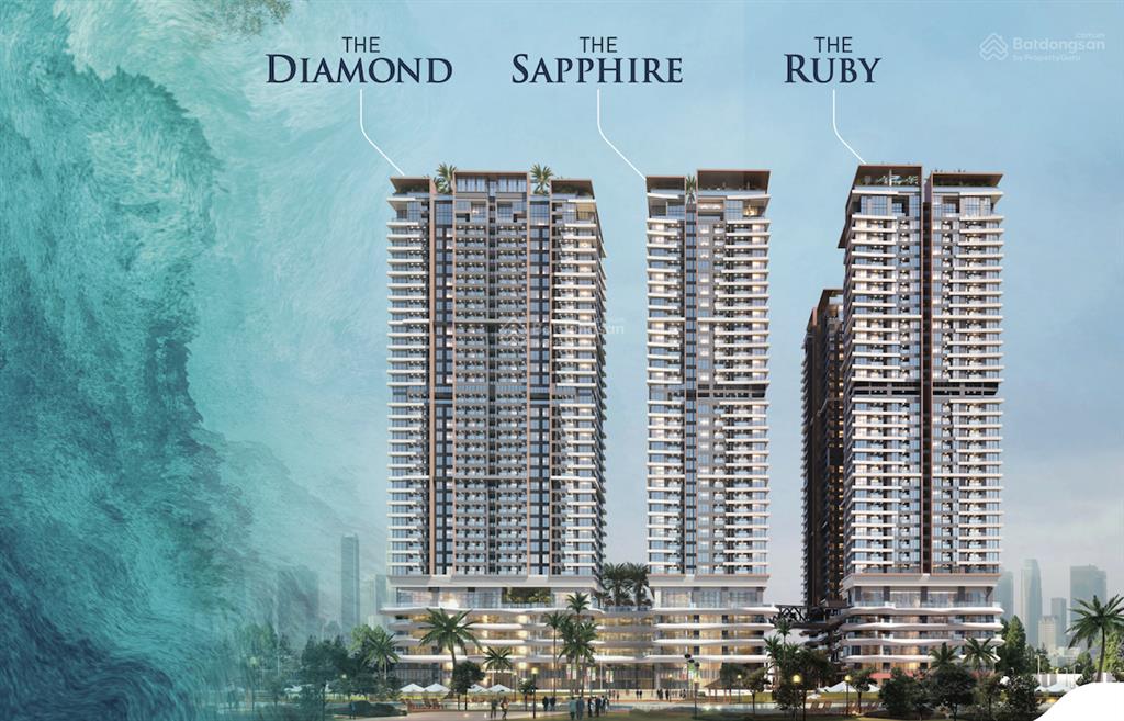 Căn hộ 2pn tầng 30, dt 83m2  giá chỉ 4 tỷ 98 view biển dự án newtown diamond  đà nẵng