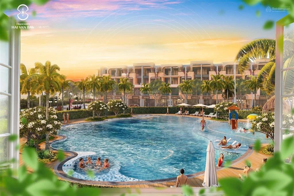 Biệt thự lâm phong 222,4m2, 4 tầng khu đảo ngọc view nhìn ra biển  vinhomes hải vân bay