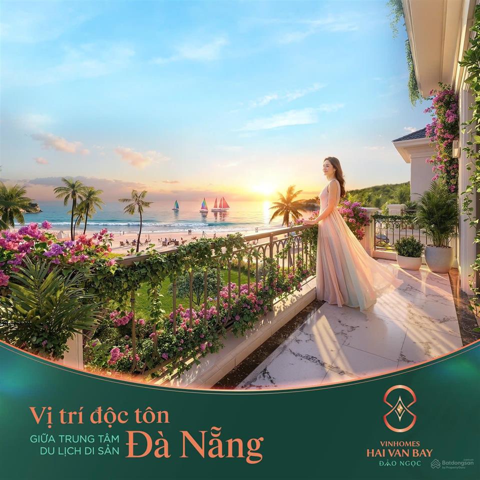 Biệt thự đồi lâm phong đảo ngọc vinhomes hải vân bay có những lợi thế gì?