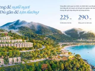 67tr/m2 sở hữu ngay biệt thự đồi vịnh mây  dt đất286m2, villas 4 tầng view toàn cảnh vịnh đà nẵng