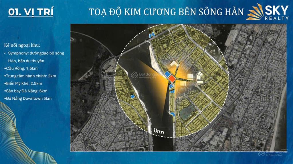 1tỷ86/căn studio symphony 5, bất động sản ven sông hàn giá tốt chất lượng cao cấp từ cđt sun group