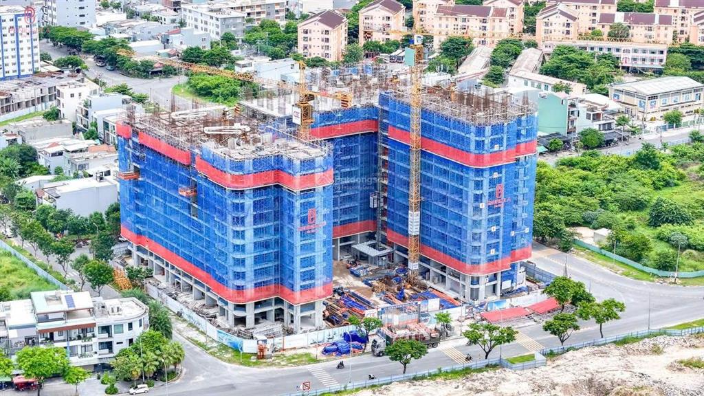 Căn góc khối đế peninsula mặt tiền đường 30m hồ hán thương giao bùi dương lịch 21.5 tỷ