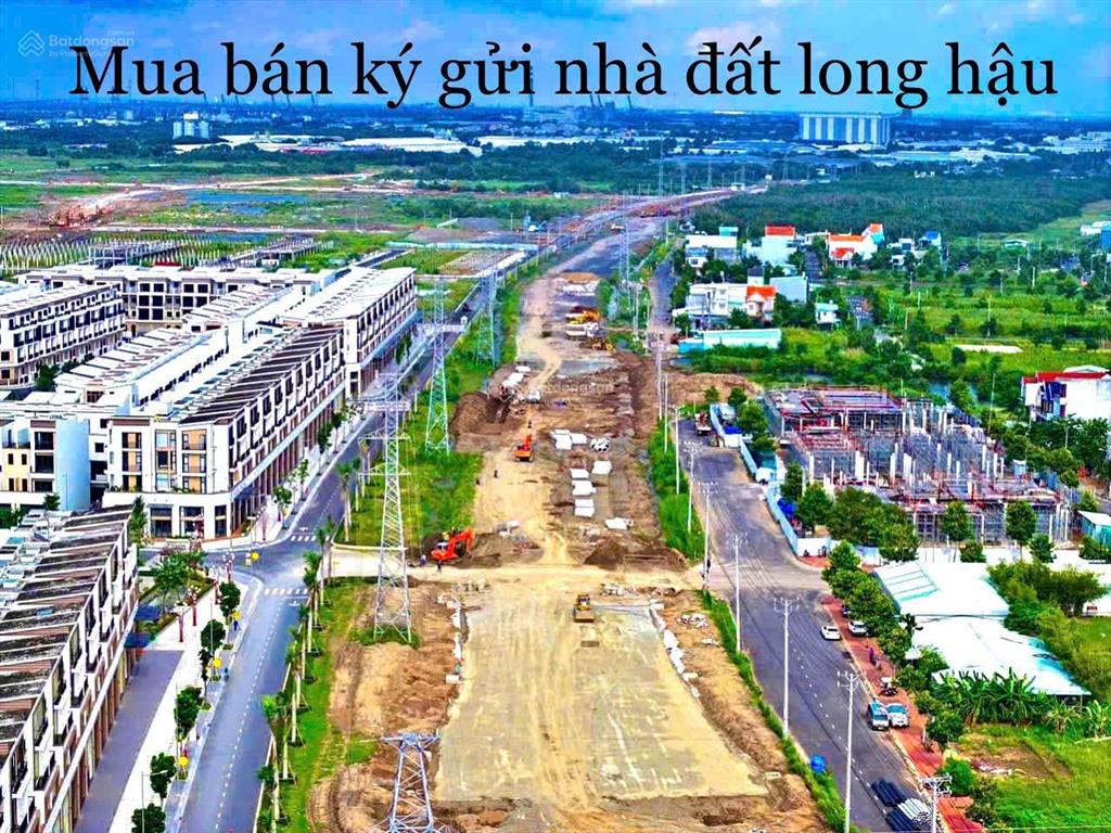 Cần bán nền view công viên dự án t&t long hậu. dt 100m2. sổ cầm tay. giá 2tỷ.  0916 978 ***