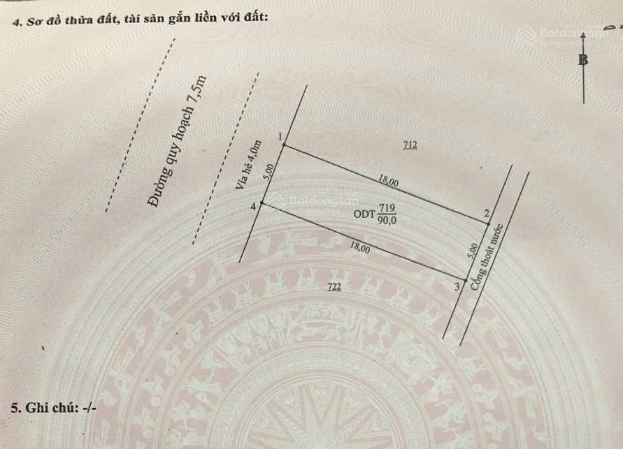 Bán nhanh tây nam làng nghề, đối lưng căn hộ thông huỳnh bá chánh, 90m2 hướng tây, giá 4.750 tỷ