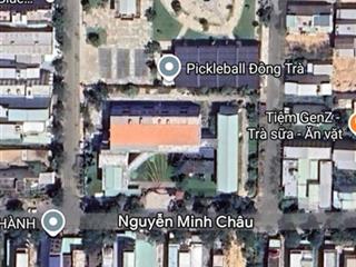 Bán nhanh lô đất đẹp đường đông trà 8, đối diện công viên, hướng tây đường 5m5, giá tốt