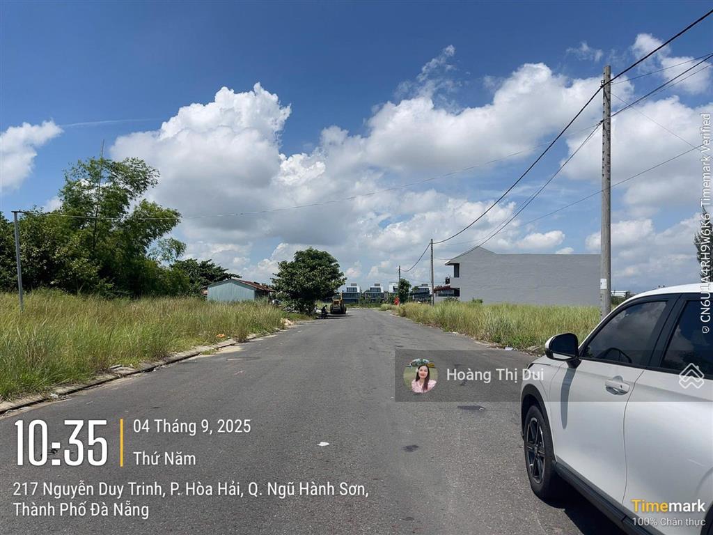 Bán nhanh lô nguyễn thức đường 10,5m, 100,5m2, vị trí rất đẹp, gần biển, gần ngay nguyễn duy trinh
