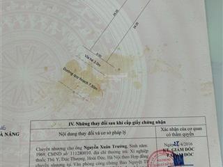 Bán đất đẹp đường trung lương 16 giá 7,5 tỷ tại kđt sinh thái ven sông hòa xuân  giai đoạn 1b