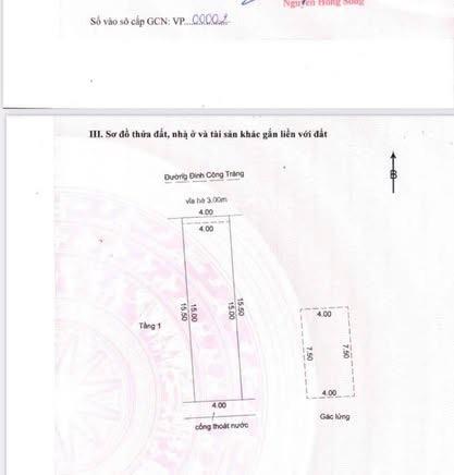 Bán nhà cấp 4 mt đinh công tráng trung tâm hải châu
