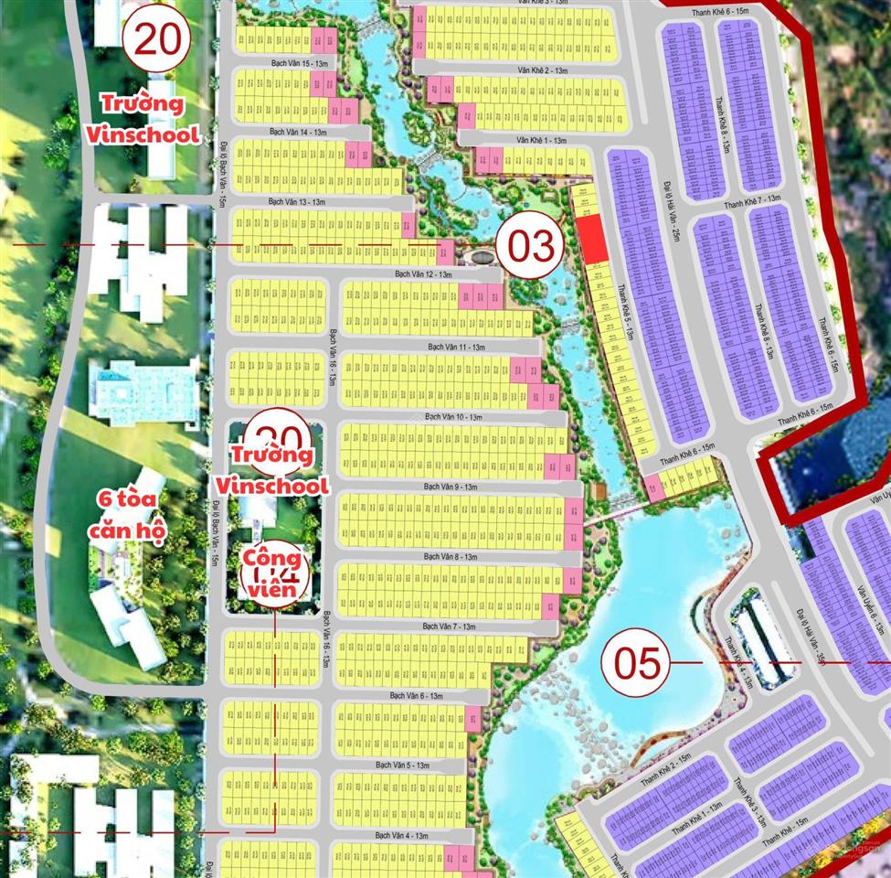 Biệt thự view suối thanh khê 5, vị trí cực đẹp kinh doanh gì cũng ra tiền. giãn xây 18 tháng