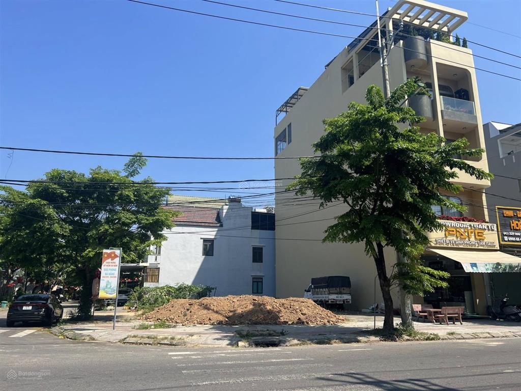 Bán lô góc 2 mặt tiền mai chí thọ block b1.12, hòa xuân vị trí kinh doanh đẹp