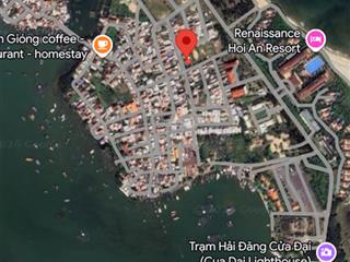 Quá rẻ lô đất đường thi sách đường nhựa 13,5m gần công viên sát biển cửa đại