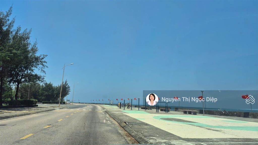 Bán rẻ lô đất mt đường dương đình nghệ thông trục âu cơ ngay bãi tắm cửa đại khu phước trạch