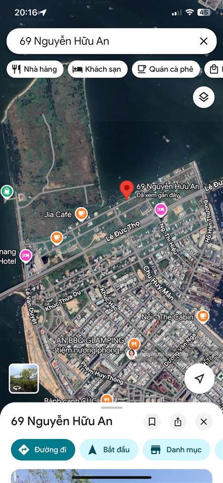 Lưng tựa vịnh hướng  hướng gió biển vị trí cực đẹp xây villa đường nguyễn hữu an giá 17tỷ hơn