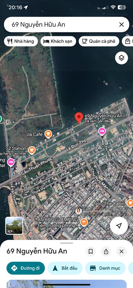 Lưng tựa vịnh hướng  hướng gió biển vị trí cực đẹp xây villa đường nguyễn hữu an giá 17tỷ hơn