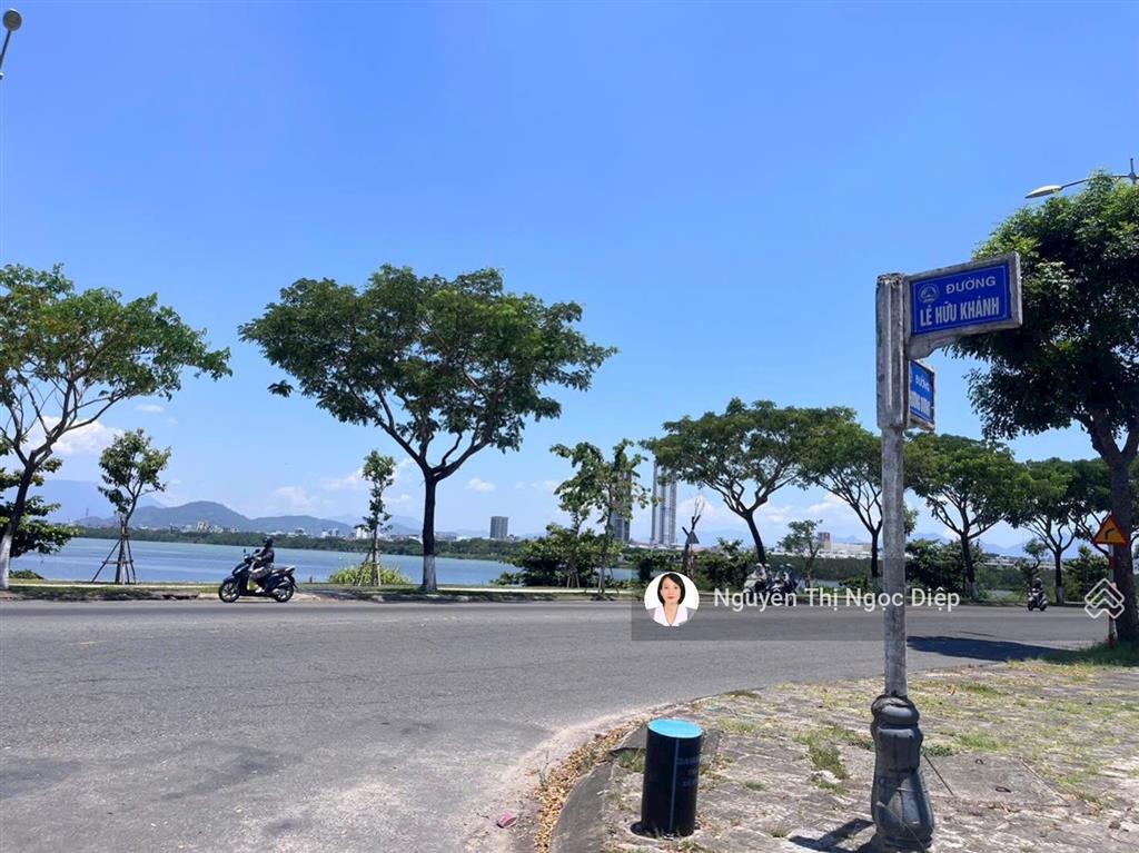 Lô đất 2 mặt tiền trước sau đường dương đình nghệ sát biển cửa đại view công viên cực thoáng mát