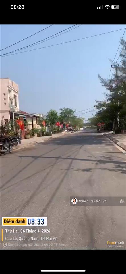 Bán lô đất mt đường thi sách ngay biển cửa đại  phước trạch phước hải