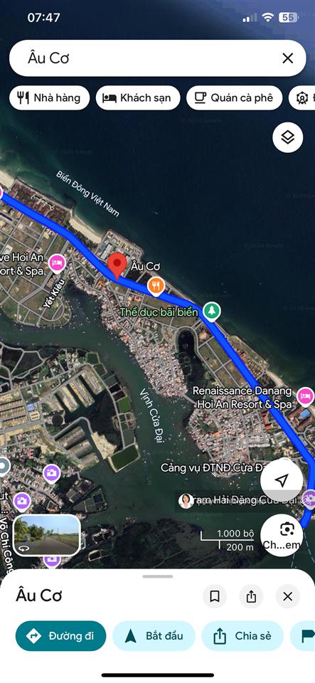 Bán lô đất mt đường thi sách ngay biển cửa đại  phước trạch phước hải