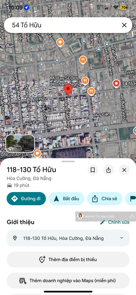 Căn góc 2 mặt tiền đường tố hữu mb tầng 1 đang cho thuê tháng 30triệu