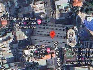 Bán đất mặt tiền lâm hoành sát biển  dt 232m2 ngang 7.2m  gọi đàm tiến